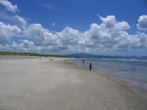 吹上浜（入来浜付近）